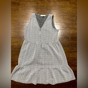 LOFT black and white dress